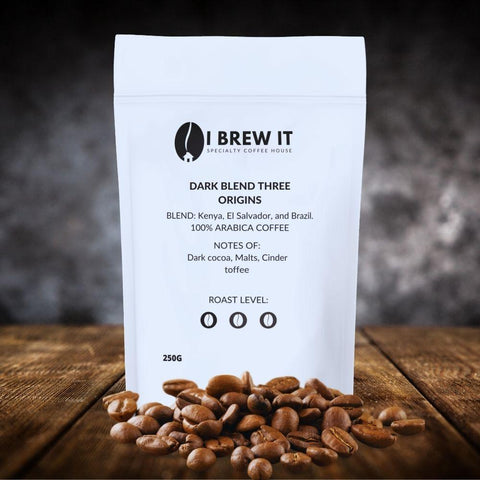 Dark Blend Coffee Three Origins Signature